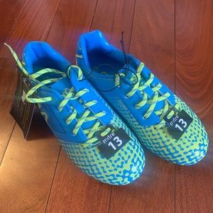 NWT Mitre Blue Soccer Cleats size 13